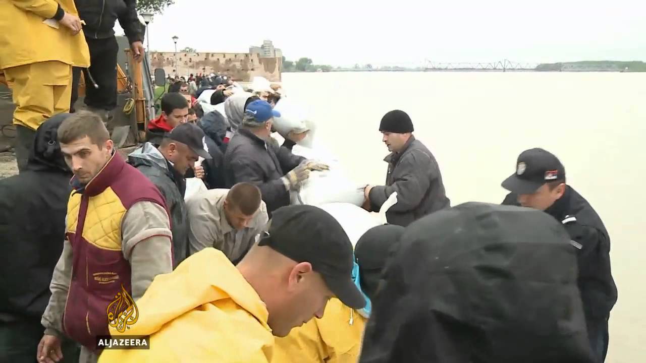 Šabac gradi nasip protiv Save