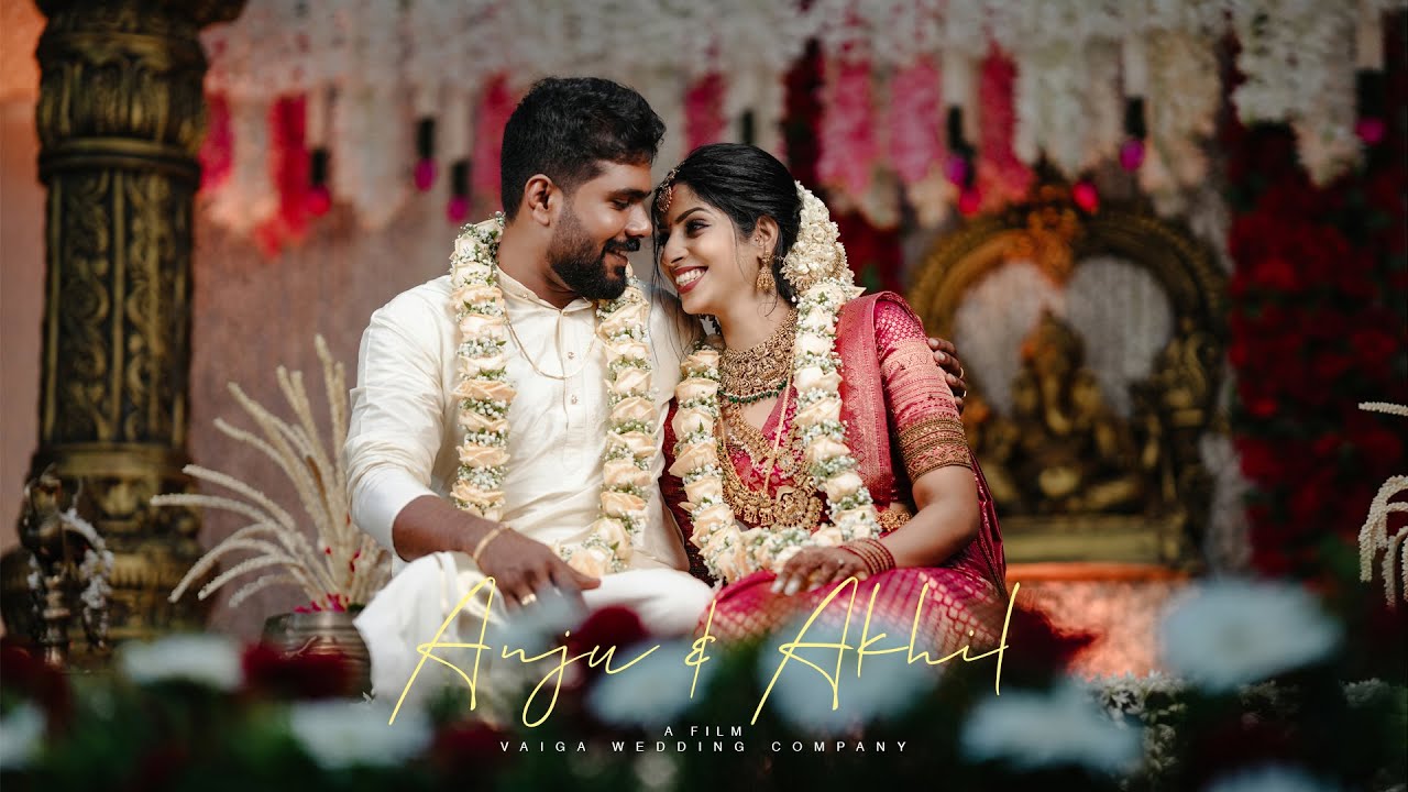 KERALA WEDDING HIGHLIGHT 2024 | ANJU & AKHIL | VAIGA WEDDING COMPANY