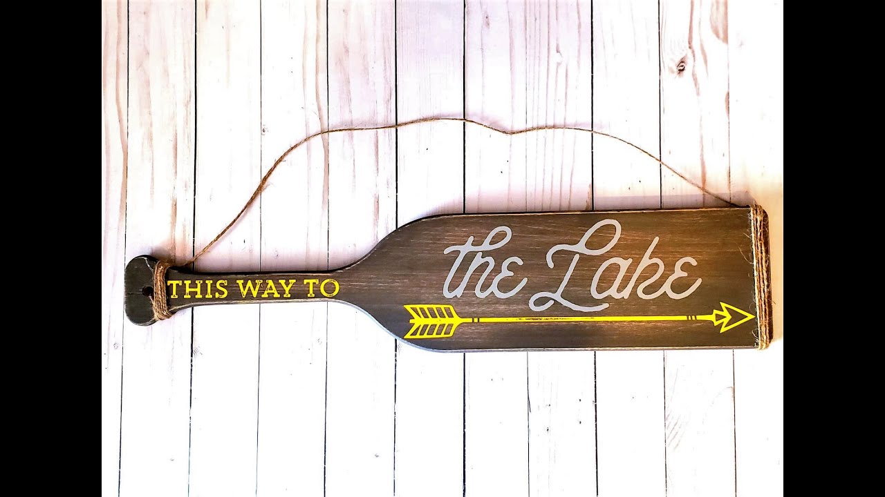 Chalk Couture ideas: This Way to the Lake