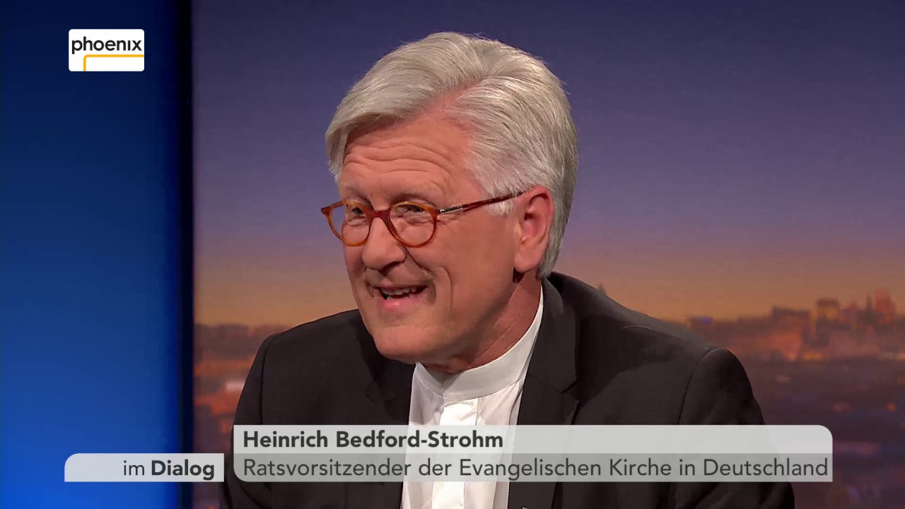 Im Dialog: Michael Hirz im Gespr&auml;ch mit Heinrich Bedford-Strohm am 12.05.2017