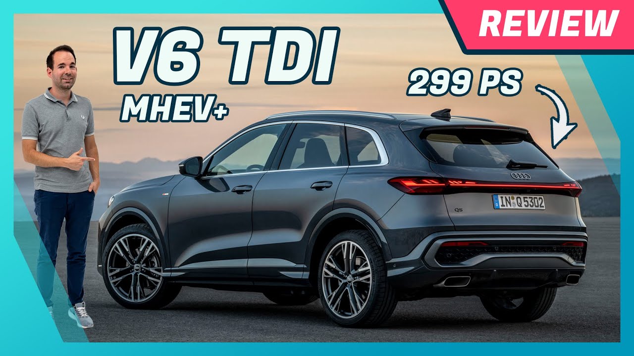 Audi Q5 mit neuem V6 TDI MHEV plus (299 PS) im kurzen Test | Details EA897evo4 | Sound | 0-100 km/h