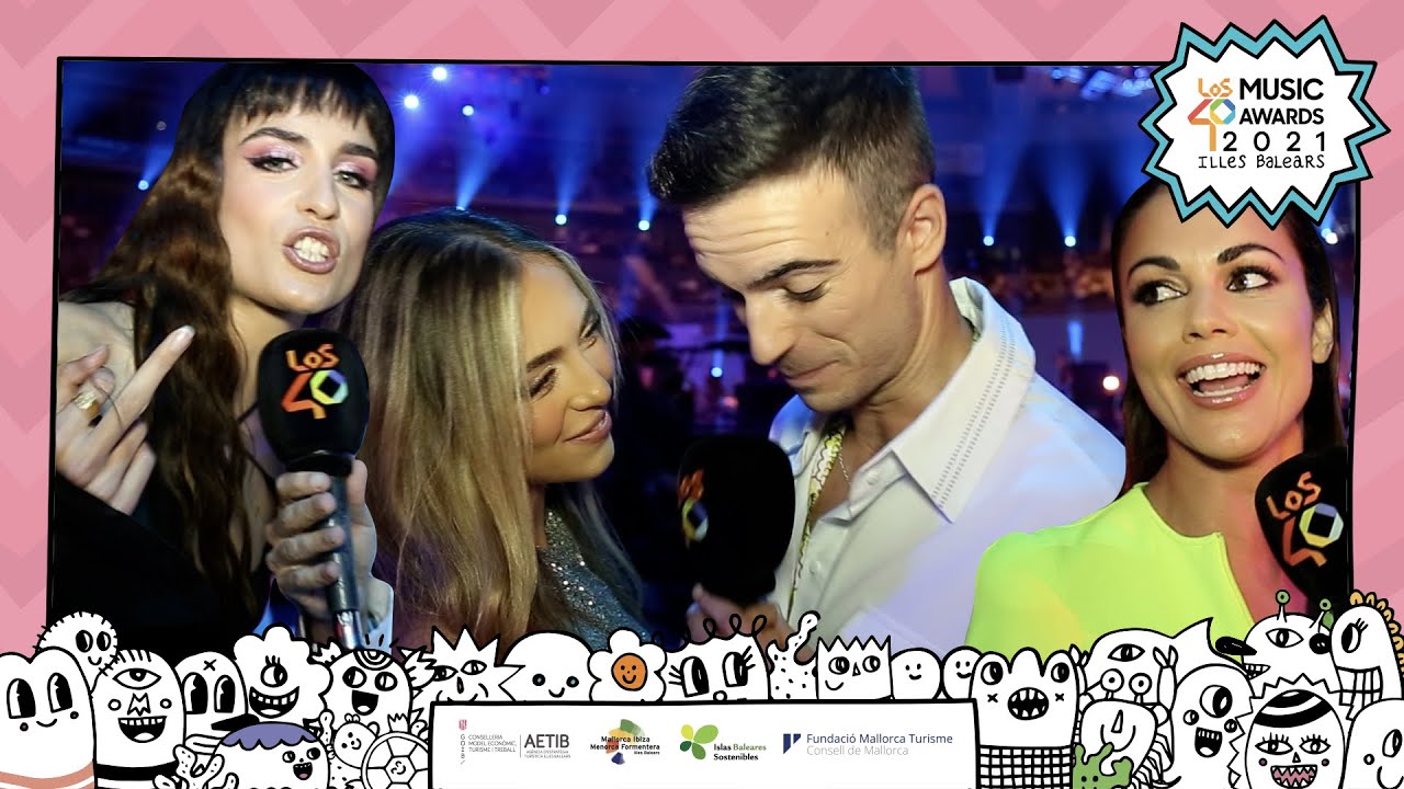 Fetiches sexuales y flirteo con ANA MENA, NATALIA LACUNZA o DVICIO en LOS40 Music Awards