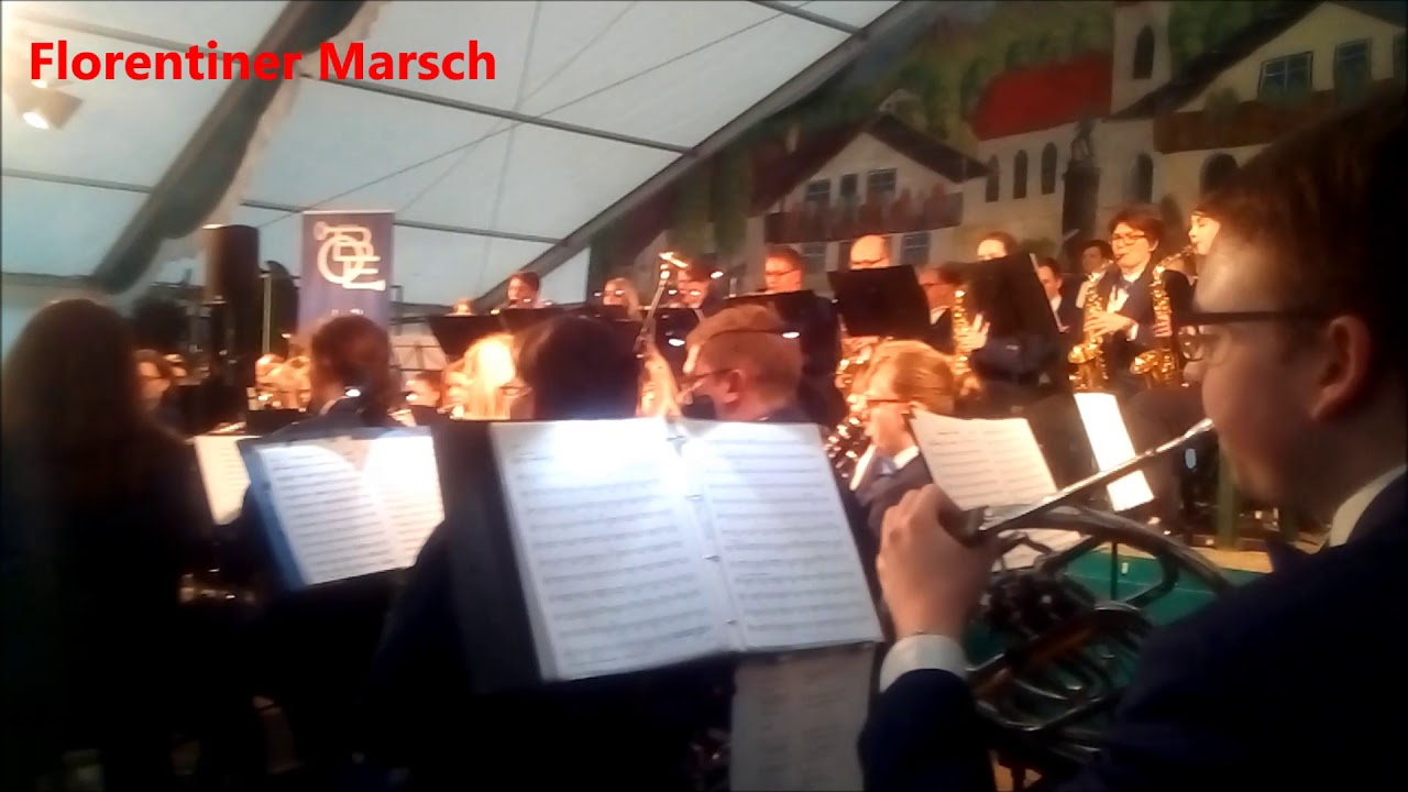 Blasorchester Everswinkel beim Schützenfest Osnabrück Atter am 28.04.2018