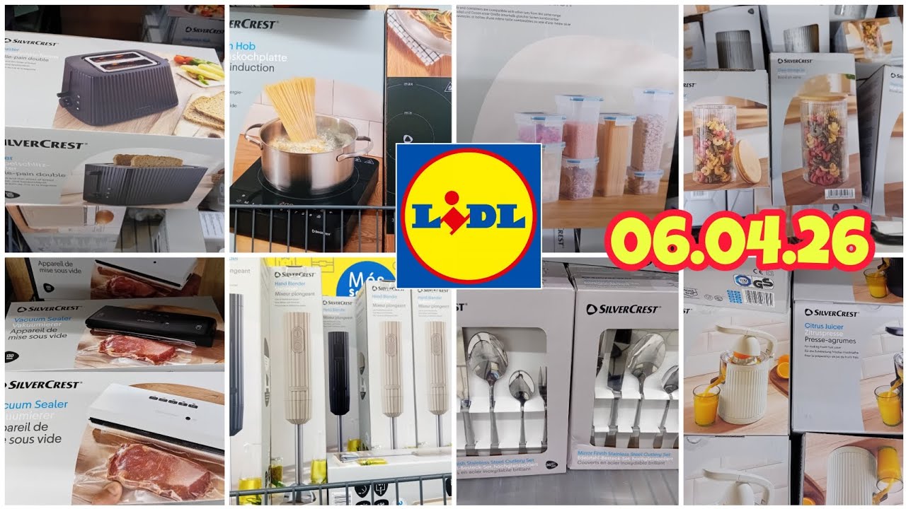 LIDL BAZAR 🛒 ❤️  TODO PARA TU COCINA, UTENSILIOS, ELECTRODOM&Eacute;STICOS Y M&Aacute;S 06.04.26 @Amunaysuscosas 