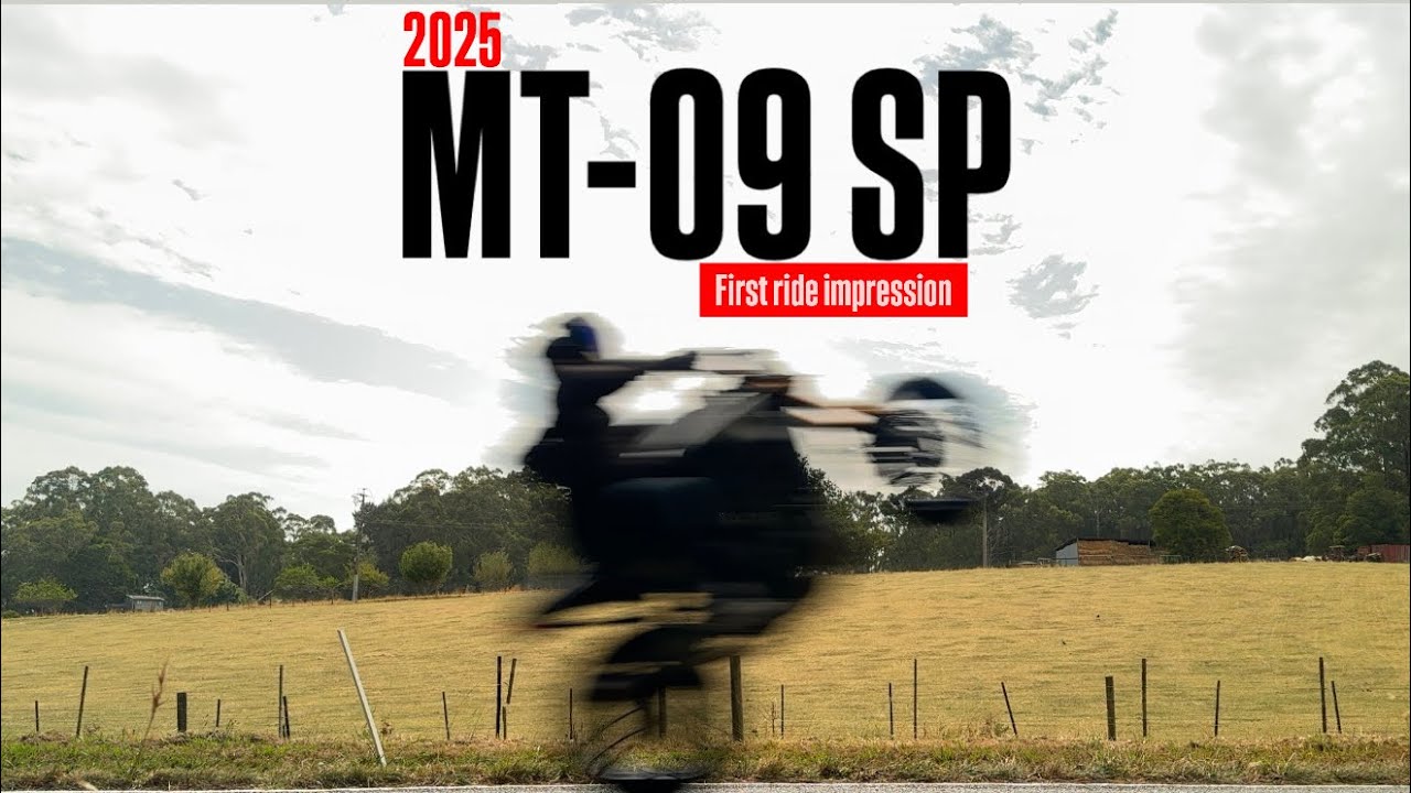 2025 Yamaha MT09SP first ride impression