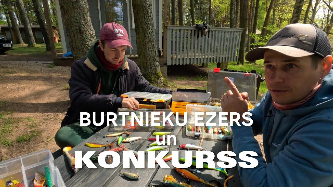 Vai mēs noķersim LIELĀKO zivi Burtniekā?