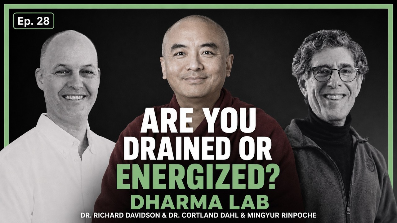 DL Ep. 28: Mingyur Rinpoche - Are You Drained Or Are You Energized?
