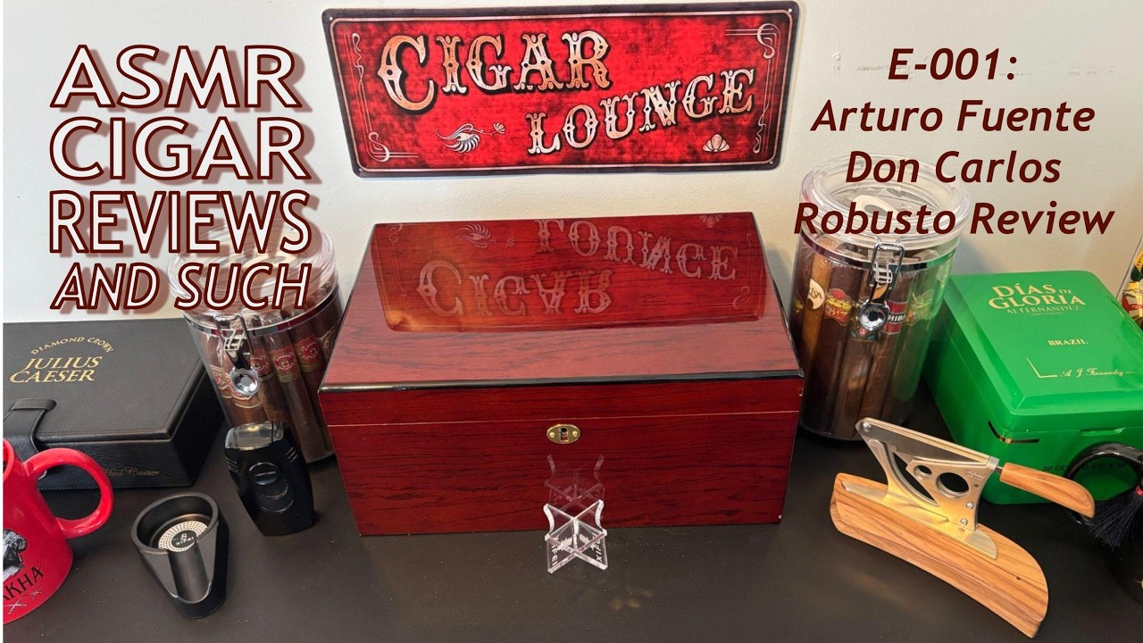 ASMR Arturo Fuente 858 Maduro Review
