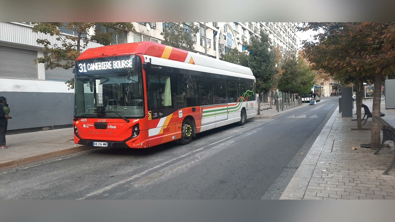RTM La Métropole Mobilité le bus | Heuliez GX 337 Elec n°4005 | Ligne 31