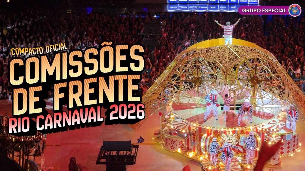 Compilado: TODAS as Comissões de Frente - Carnaval Rio 2026 (Grupo Especial)