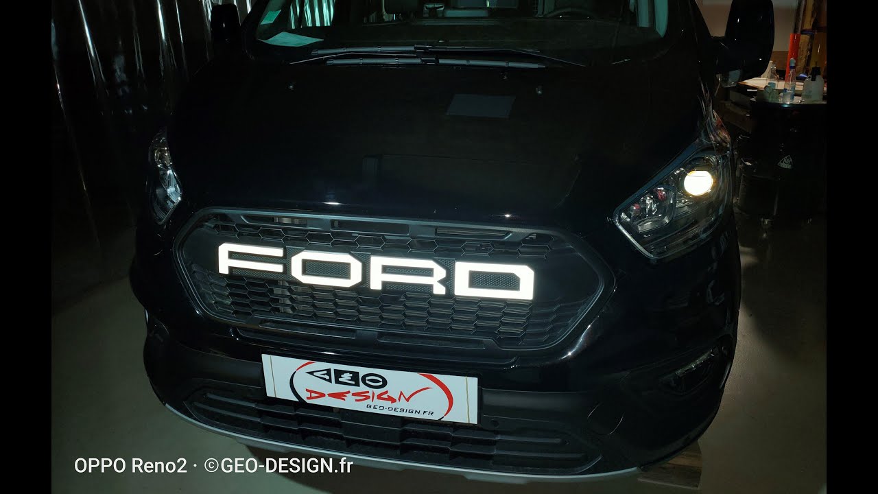 Protection carrosserie et vitres teintées Ford transit custom trail