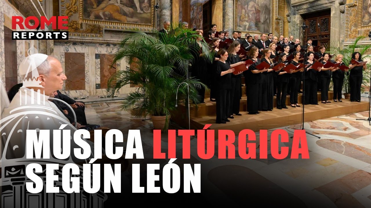 LEÓN XIV sobre la MÚSICA en misa recuerda la Sacrosanctum Concilium 14 del CVII