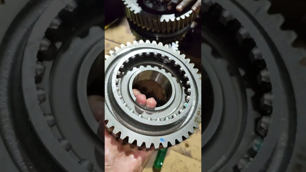 Bharat Benz 1824 Bus 6 Speed (G85)Gearbox Fitting part 1