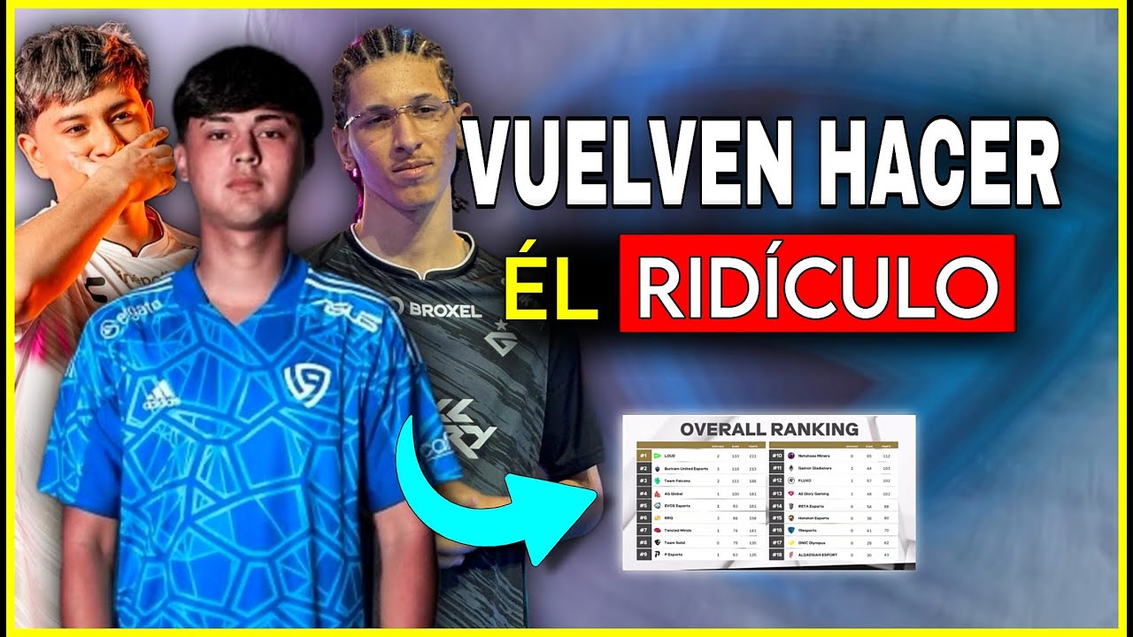 el GRAN ERROR de LATAM en los Mundiales de FREEFIRE