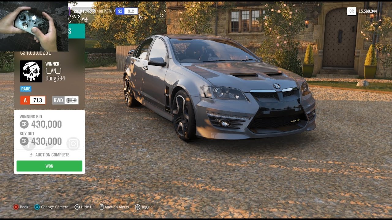 Forza Horizon 4 Auction House Sniping HSV GTS