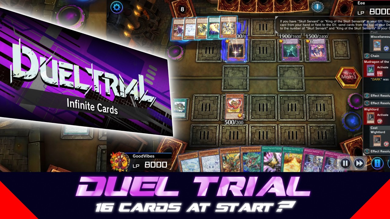 I STARTED WITH 16 CARDS?! Duel Trial is BROKEN! 🤯 | Yu-Gi-Oh! Master Duel