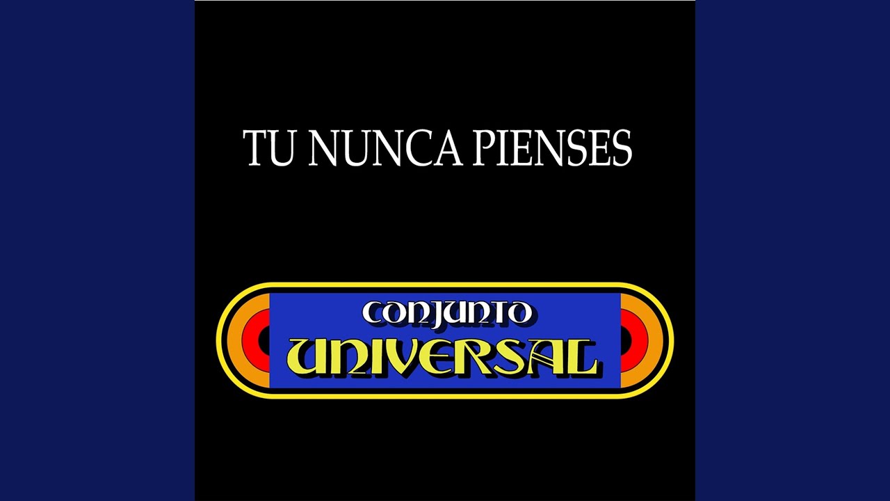 Tu Nunca Pienses (En Vivo)