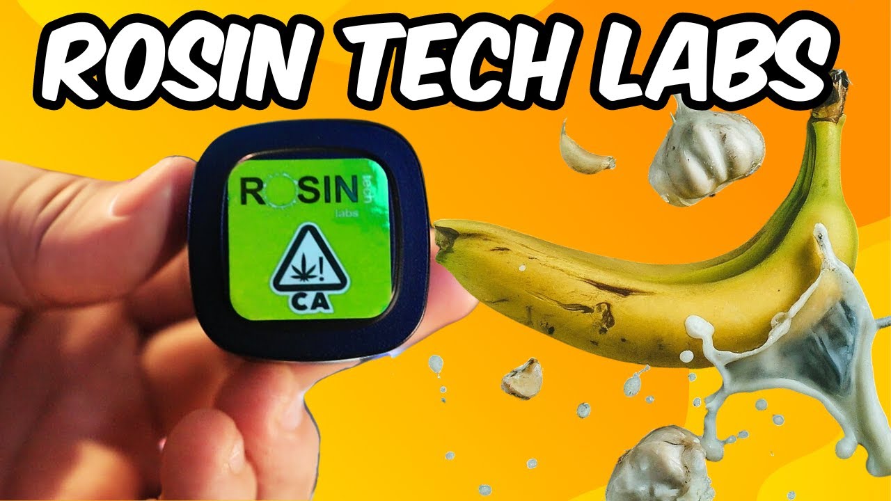 🔥 Review: Rosin Tech Labs Cold Cure Rosin 'Garlic Banana' 🍌💨