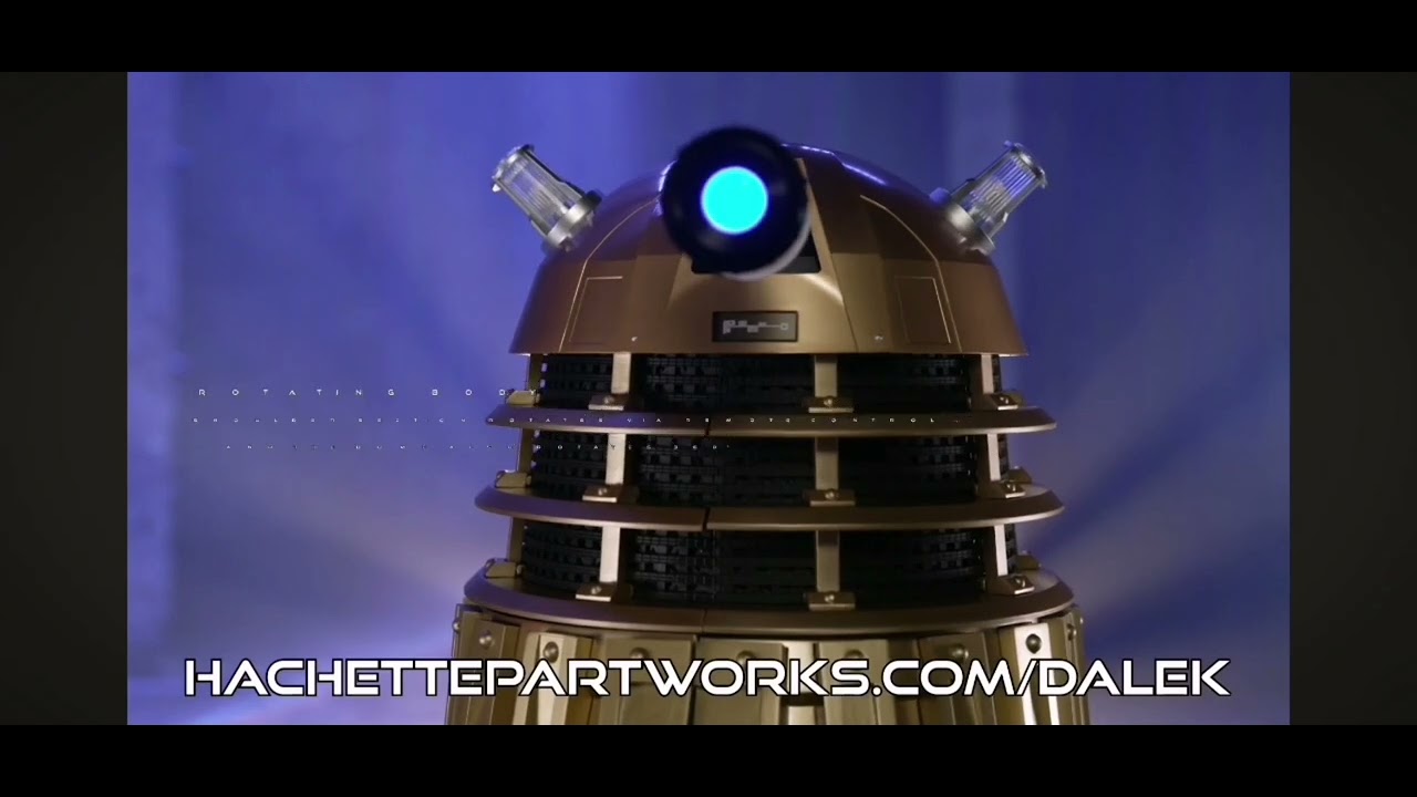 Hachette partworks Dalek Build ad video
