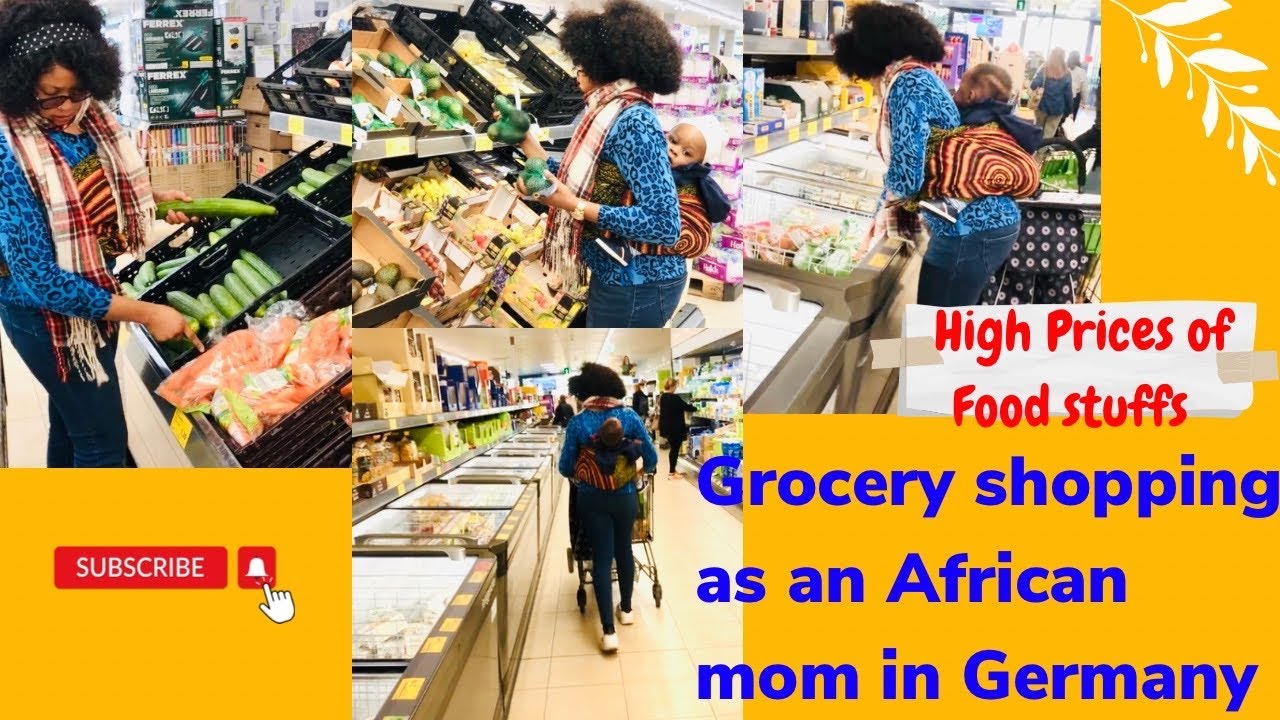 Cost of living in Germany |Grocery Shopping As an African Mom in German Supermarket | Day in my life