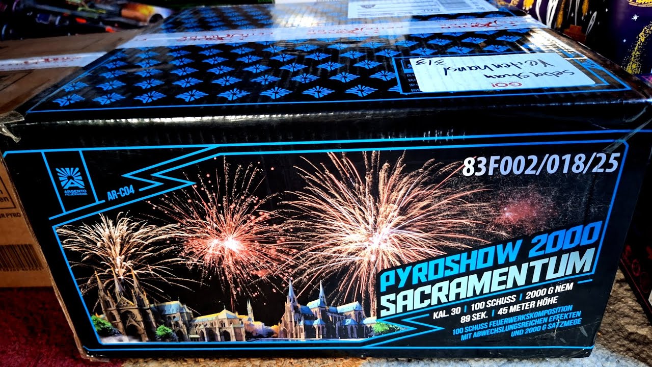 Argento Pyroshow 2000 Sacramentum 🤩💥