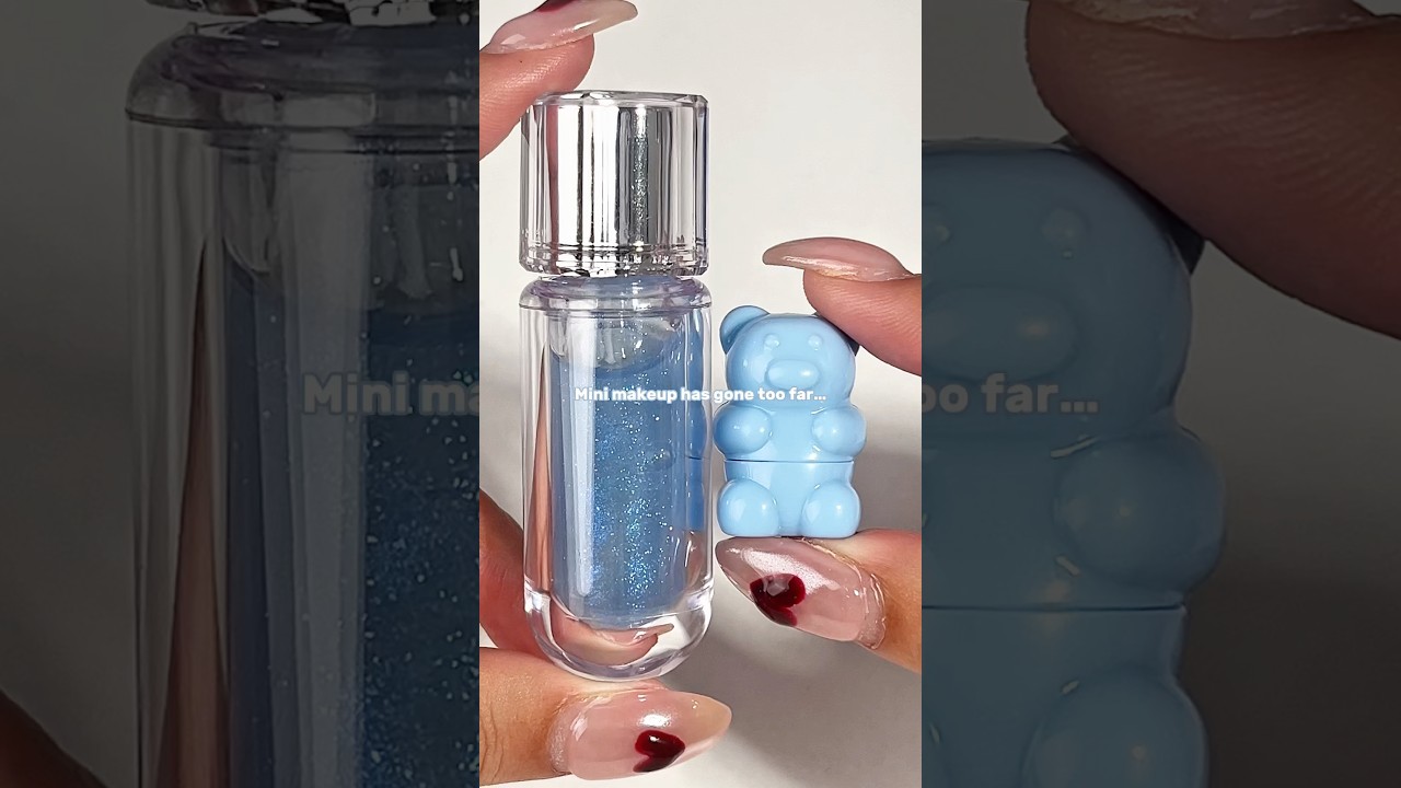 Mini makeup products?! #makeup #minimakeup #cutemakeup #beauty