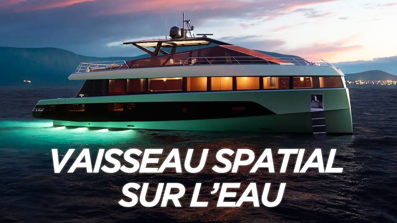 Je visite un yacht de l'espace !