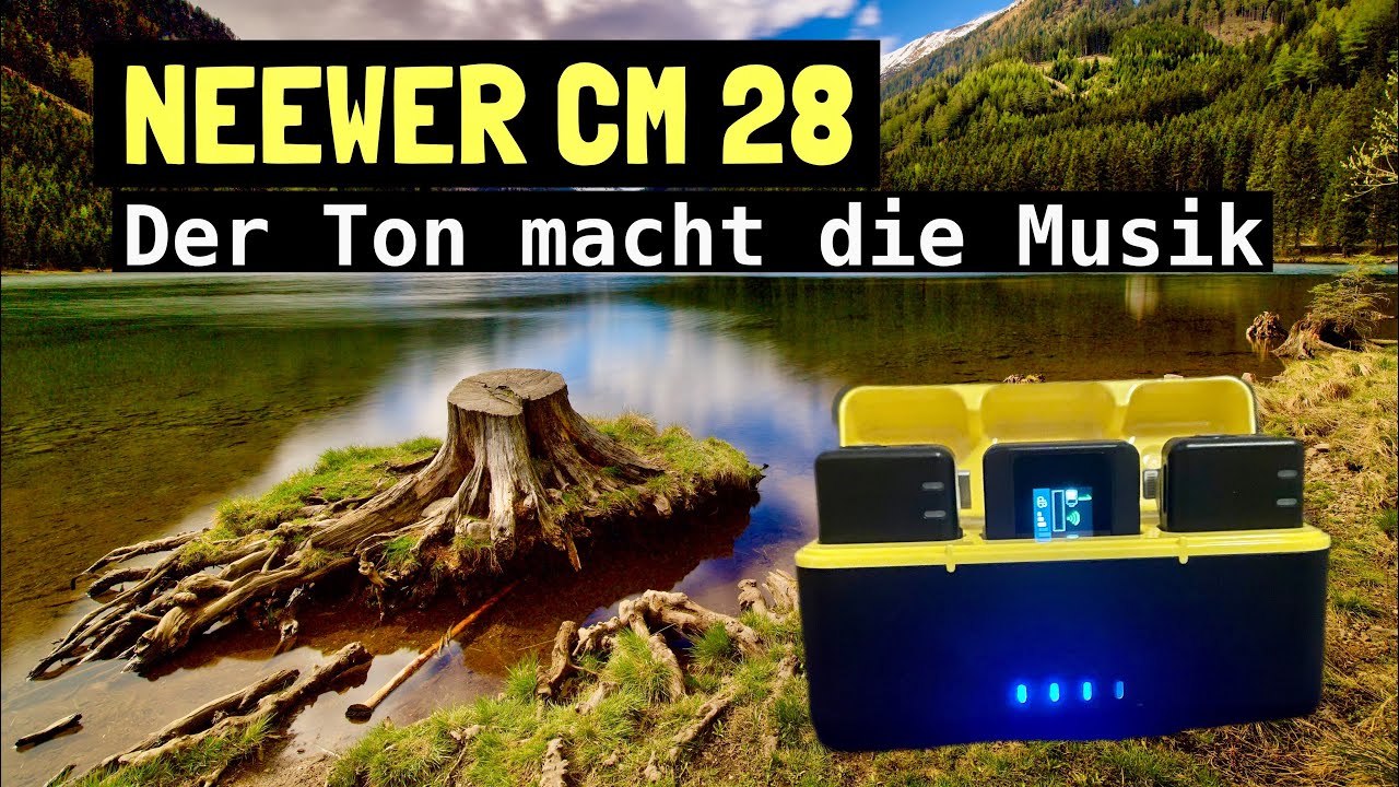 Das „must have“ für Videos I Die Audiofunkstrecke Neewer CM28
