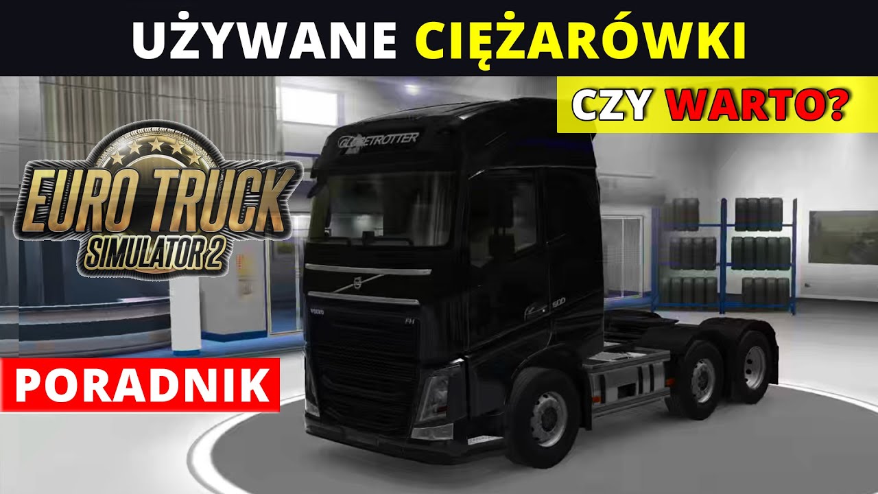 Nowość w ETS 2 UŻYWANE CIĘŻARÓWKI czy warto? Update 1.49 Euro Truck Simulator 2 gameplay po polsku