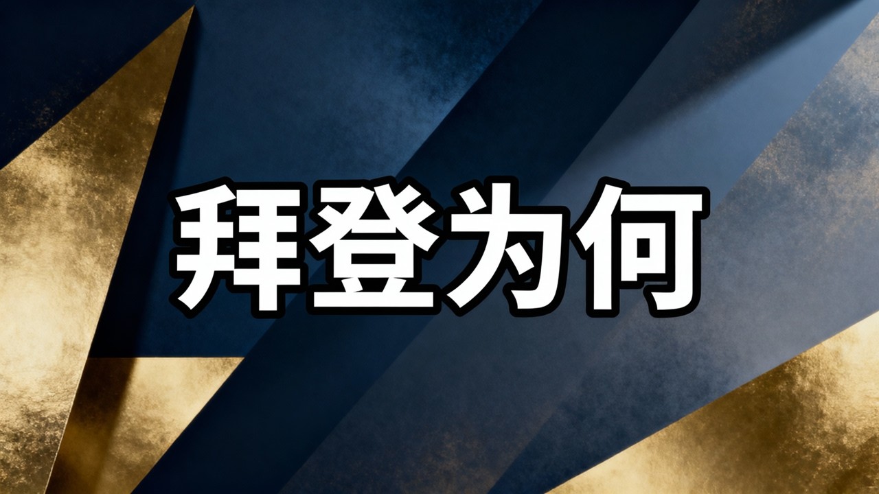 拜登为何能击败特朗普？真相出乎意料