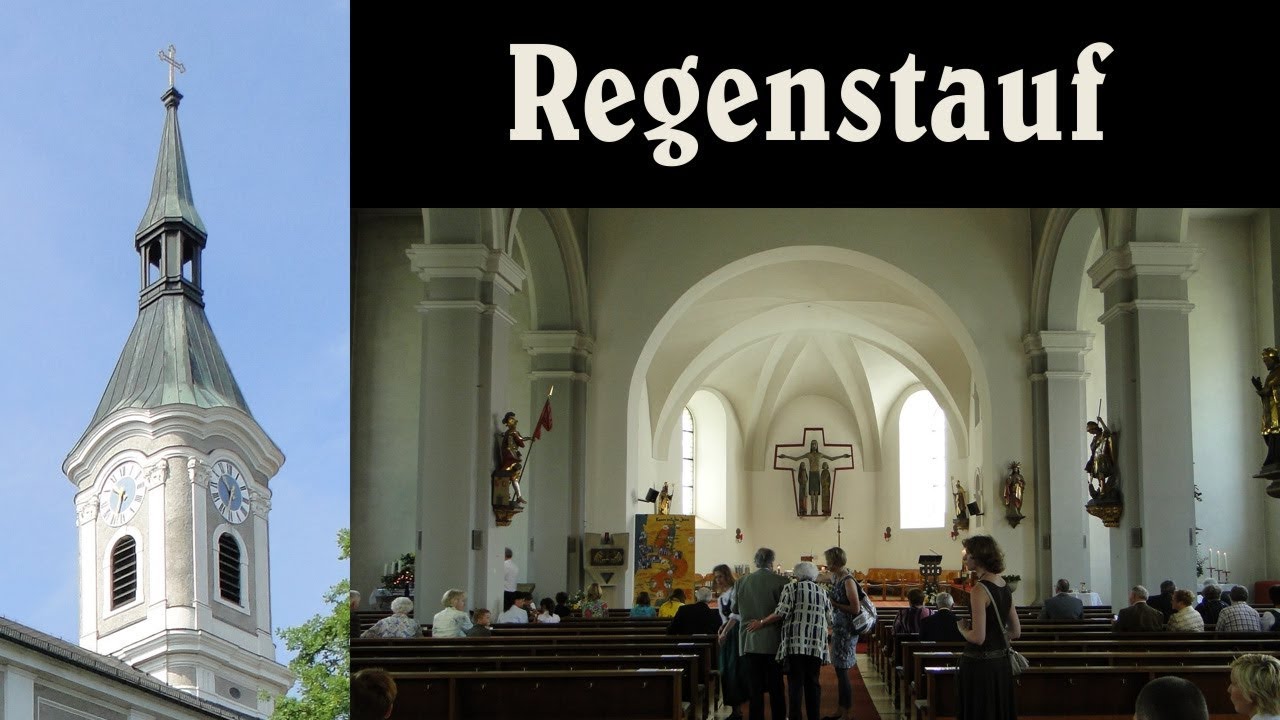 REGENSTAUF (R), Pfarrkirche St. Jakobus - Vollgeläut