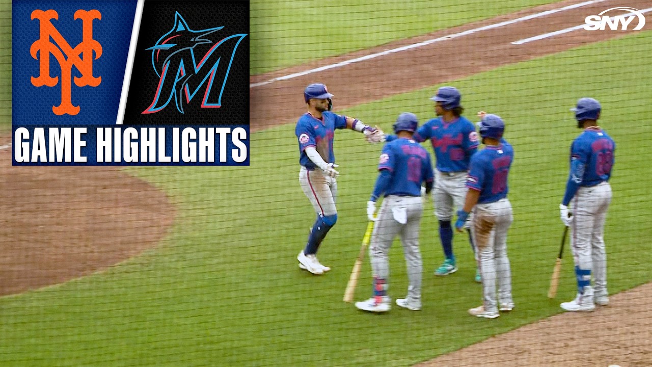 Mets vs Marlins (3/17/26) | Mets Highlights