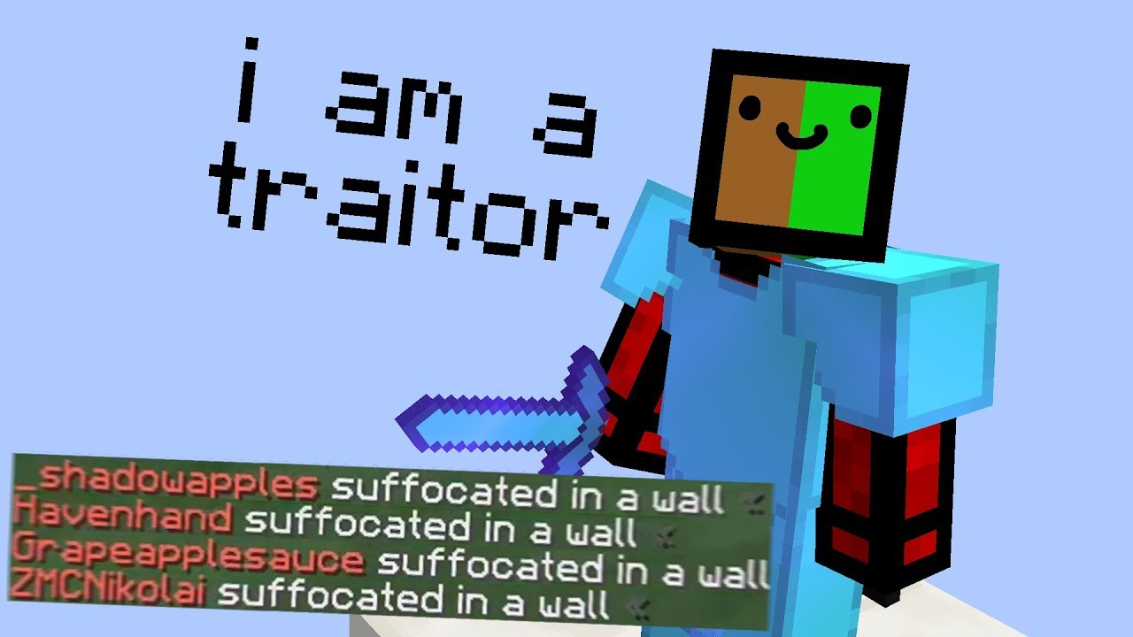 Minecraft UHC but my teammates didn't know I was the ENEMY...