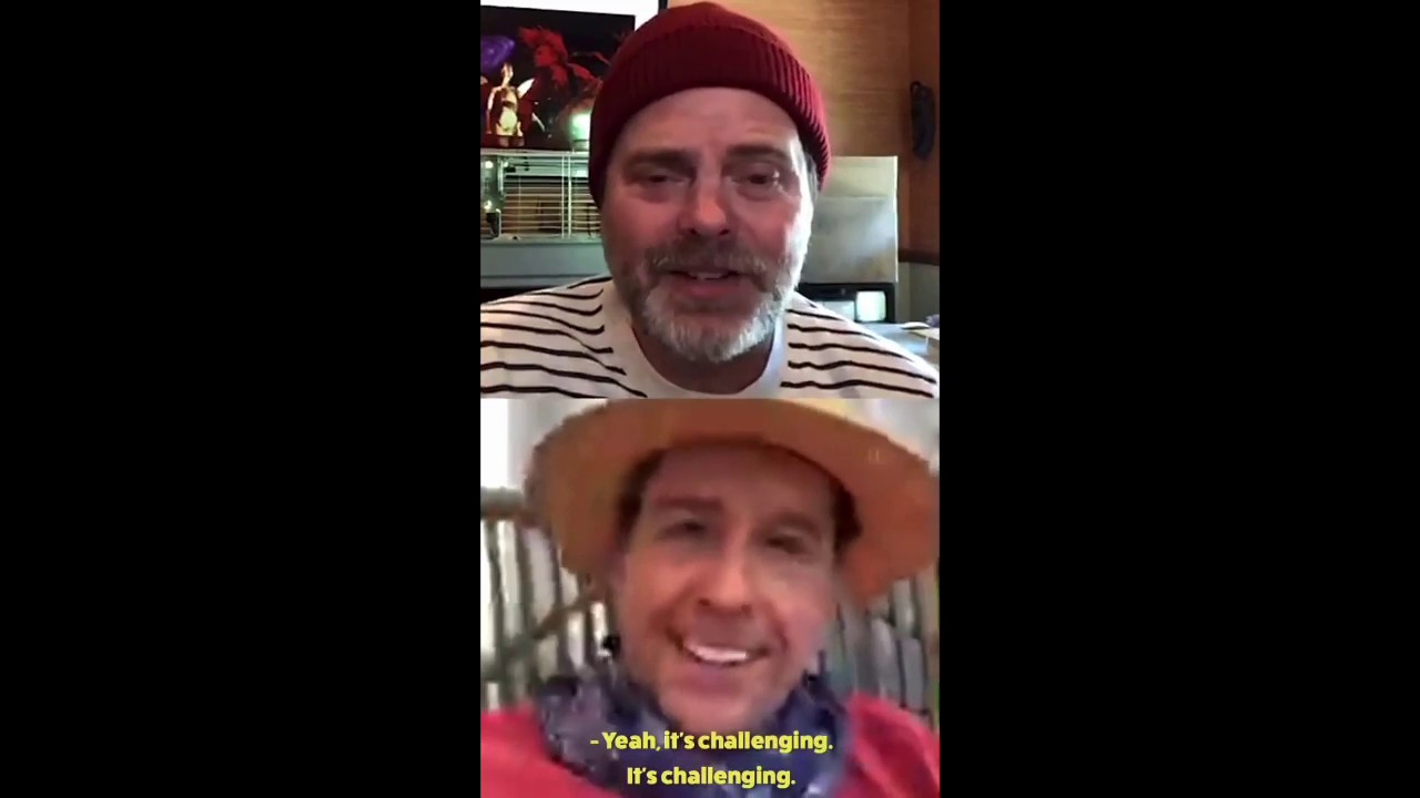 SoulPancake Instagram Live: Rainn Wilson and Ed Helms - Hey There, Human!