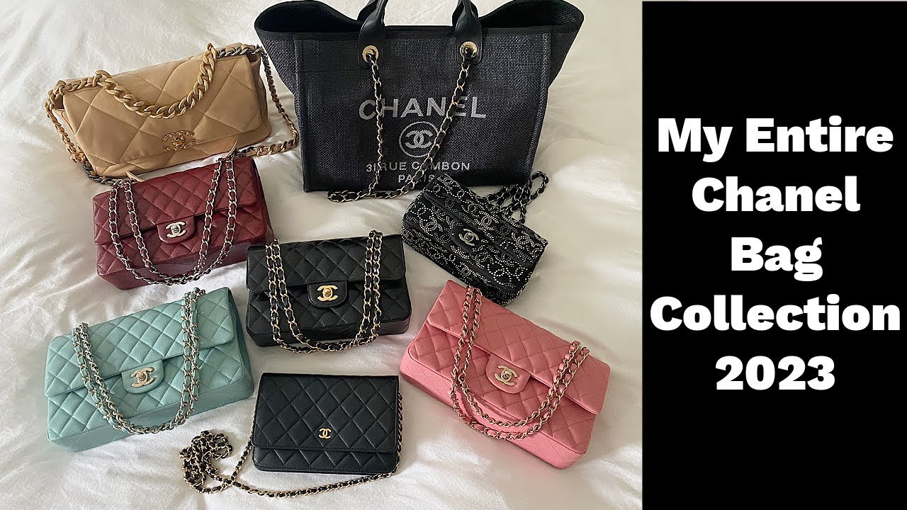 My Chanel Bag Collection 2023 😍 || Ranked from most used to least used!