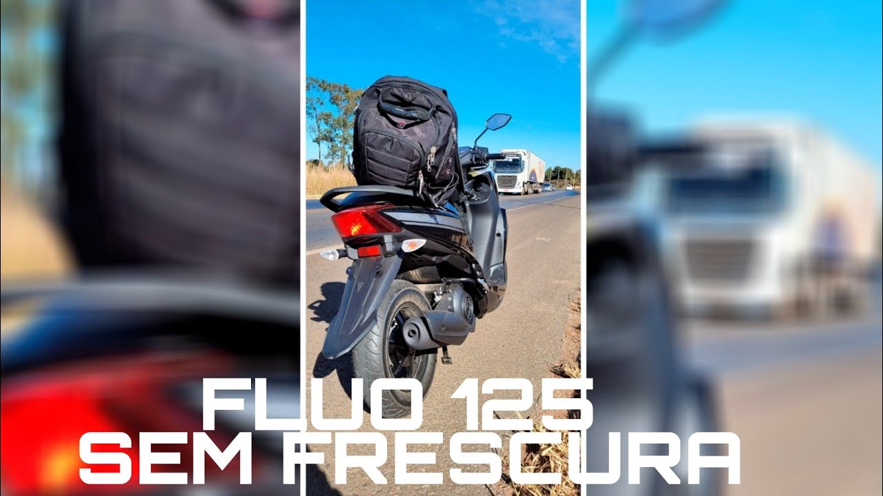 Yamaha fluo 125 opinião do dono... Teste na BR.