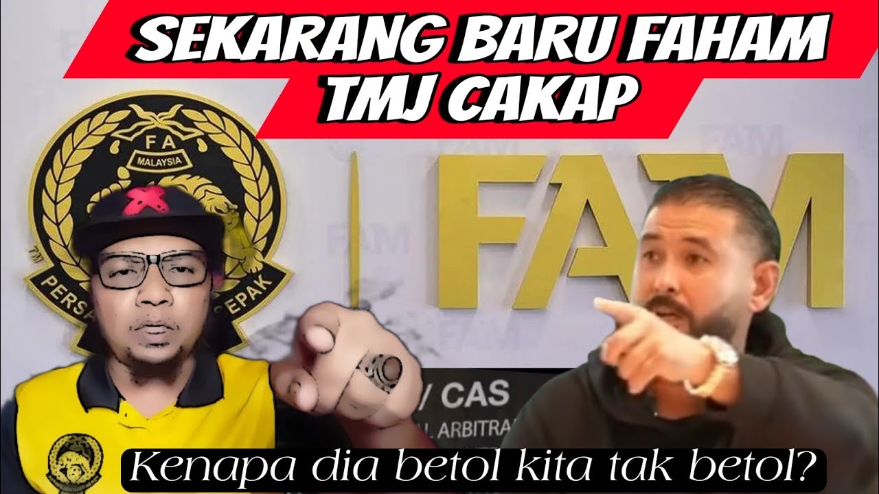 Sekarang baru faham apa TMJ cakap!! 