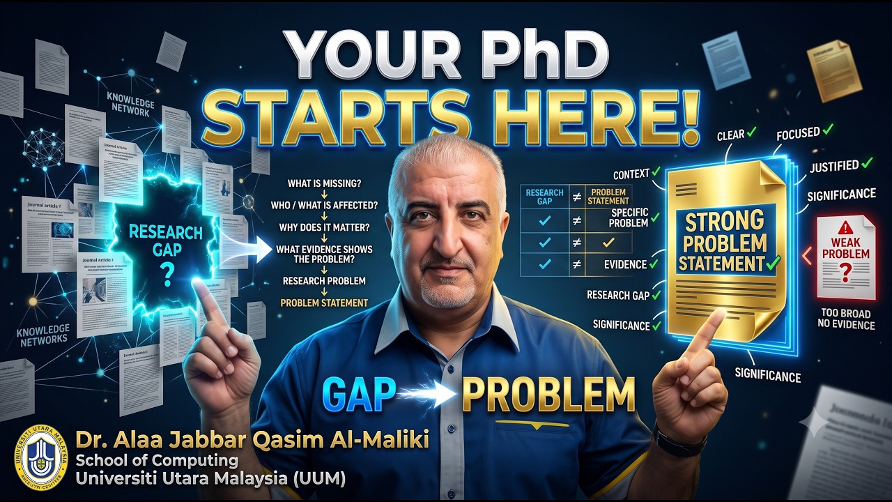PhD Series #06 | How to Write a Strong Problem Statement for Your PhD