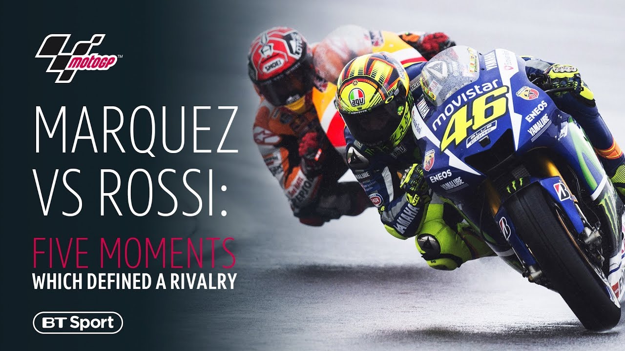 Marc M&aacute;rquez vs Valentino Rossi | Five moments which defined a rivalry