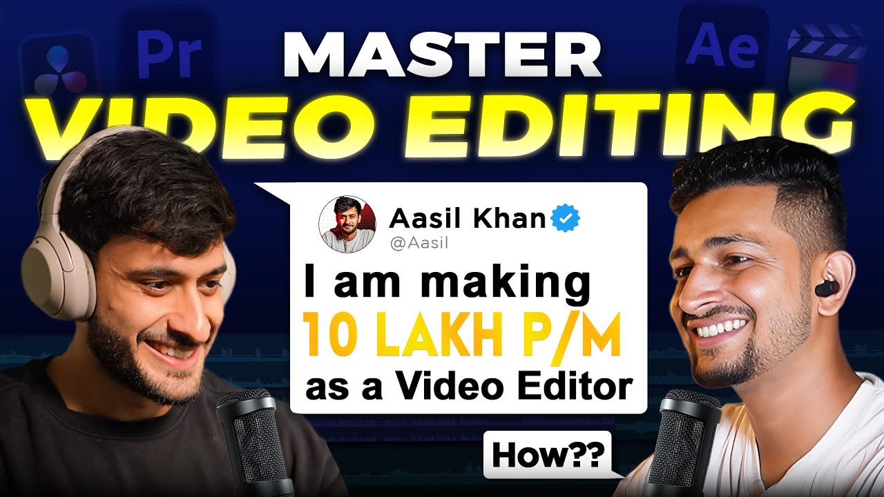 How to Become a Freelance Video Editor in 2025 ft. @aasil_khan_