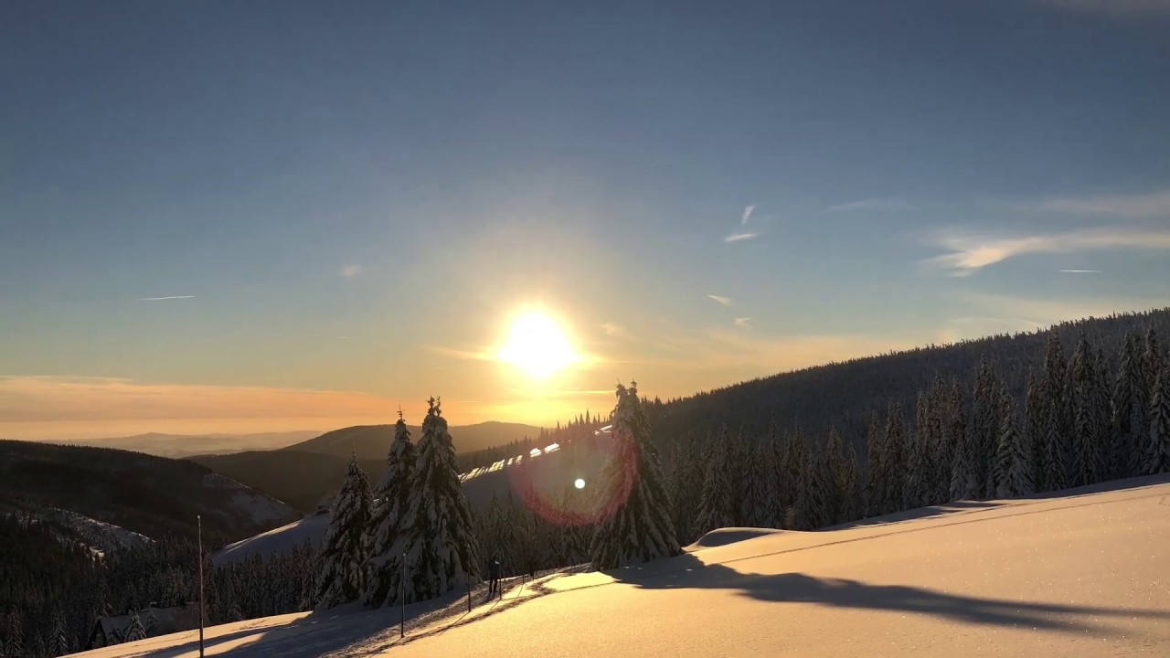 Na skialpech přes Pláně | Krkonoše | leden 2019