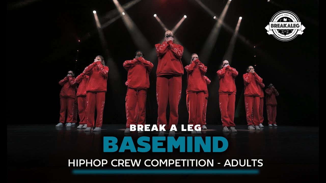 Basemind | BREAK A LEG 2024 | Adults | Meervaart | Hiphop Crew Competition