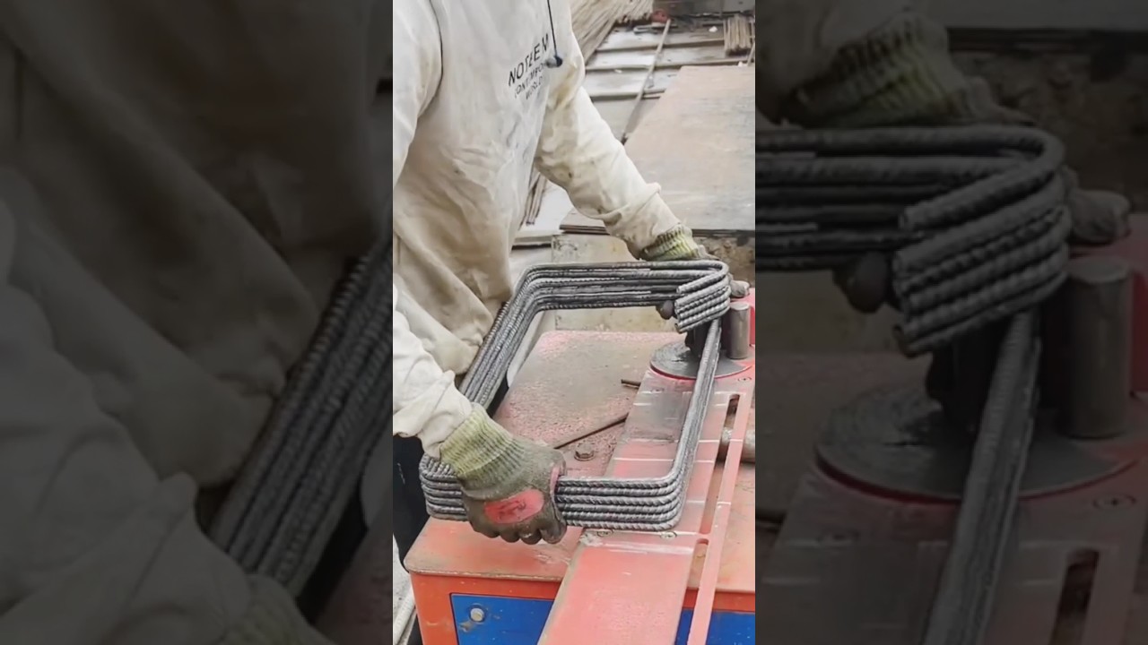 Column Stirrup Making by Machine.