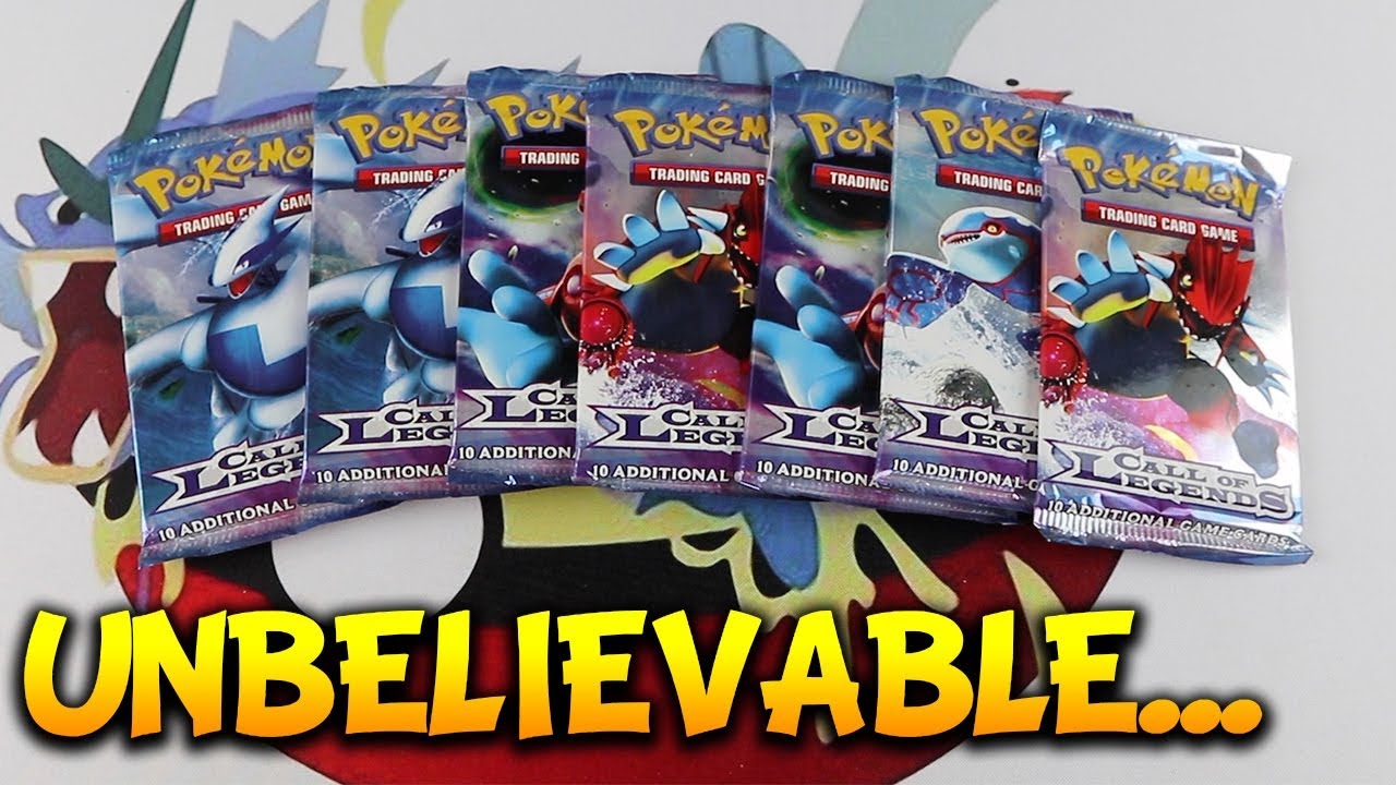 UNBELIEVABLE Call of Legends Pokemon Card Opening!