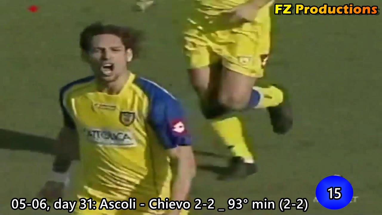Amauri - 85 goals in Serie A (part 1/2): 1-41 (Napoli, Chievo, Palermo 2000-2008)
