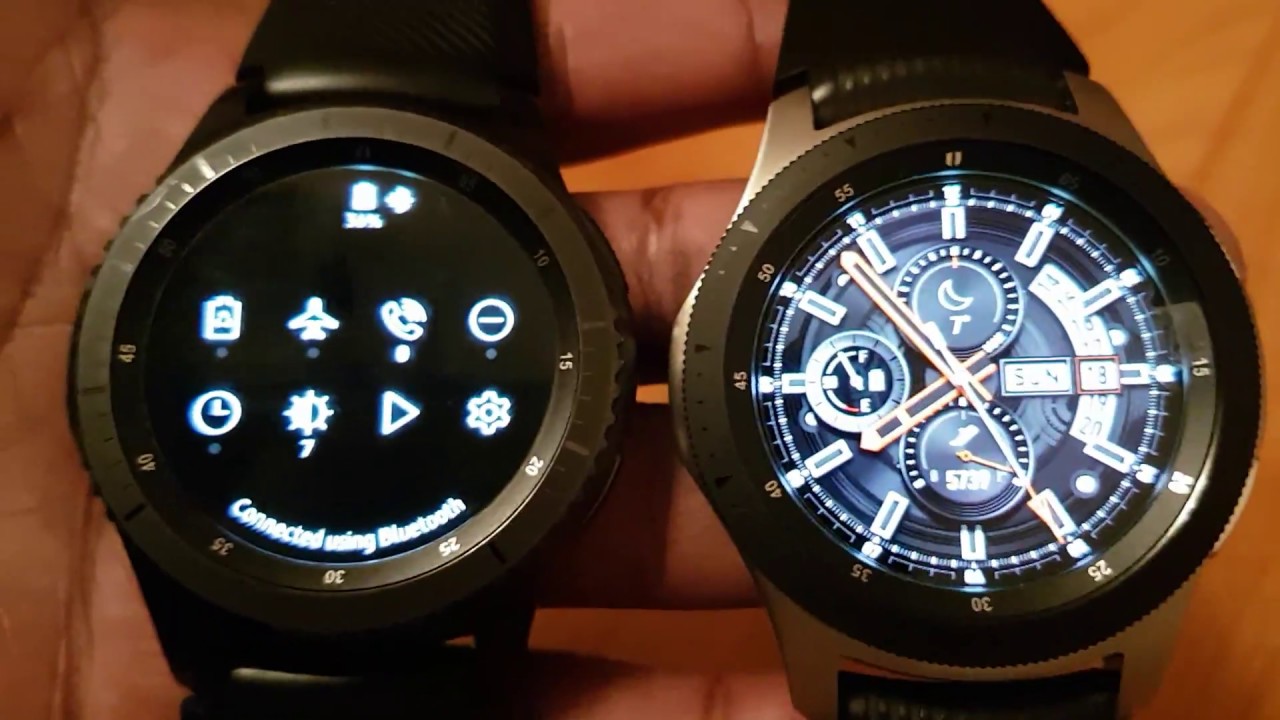 Samsung Galaxy Watch vs Gear S3 - Nov 2018 update