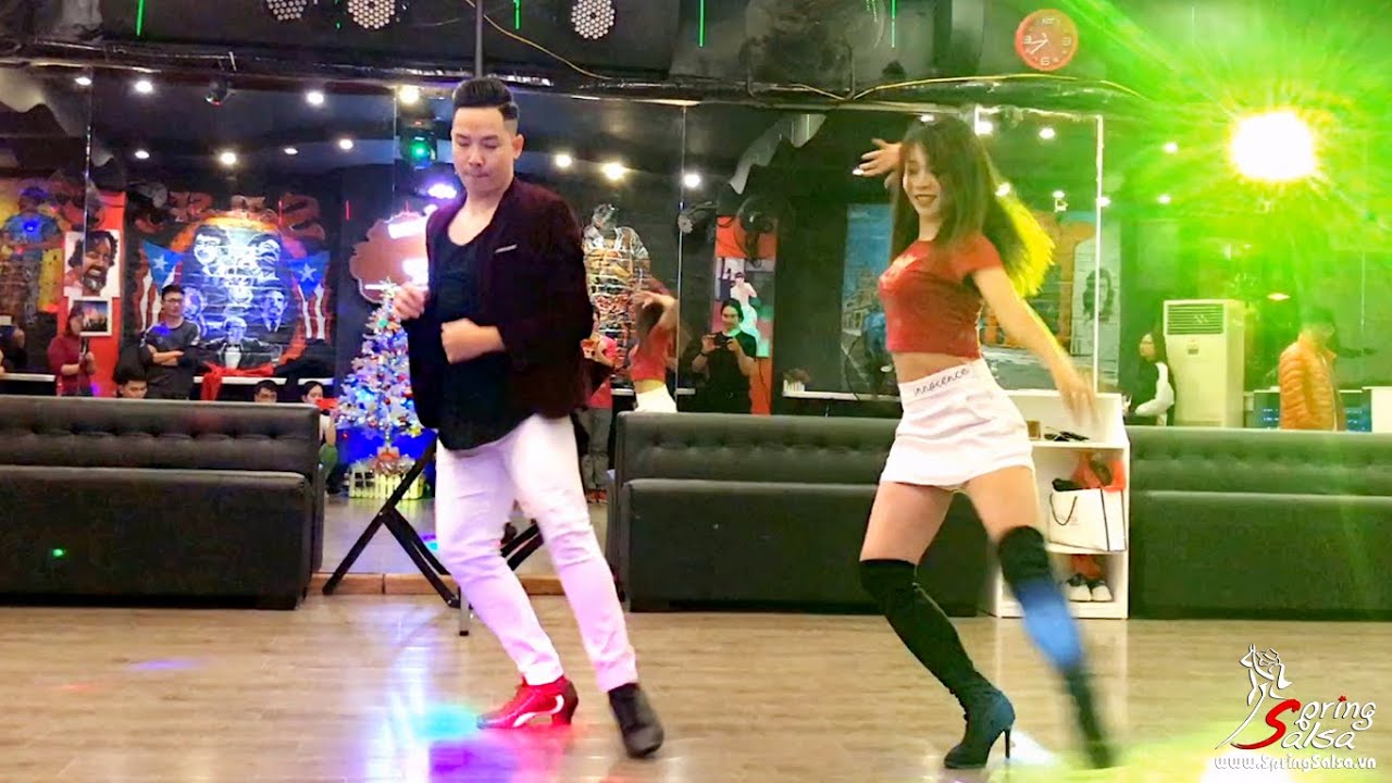 Salsa Dura Conga Jam (DJ Good Sho) @ Advanced Salsa Move #45 - NGOC NAM & BICH NGOC