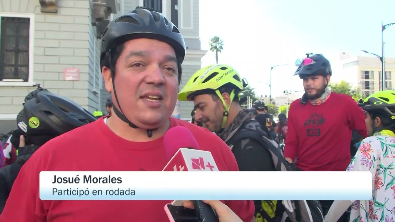 Hacen rodada ciclista por el día mundial sin auto en Guadalajara
