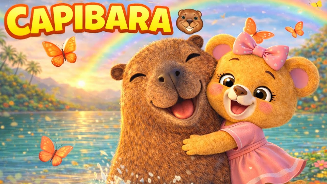 El Capibara Bailarín con Tita la Osita 🦫🧸🎶 | Canciones Infantiles 