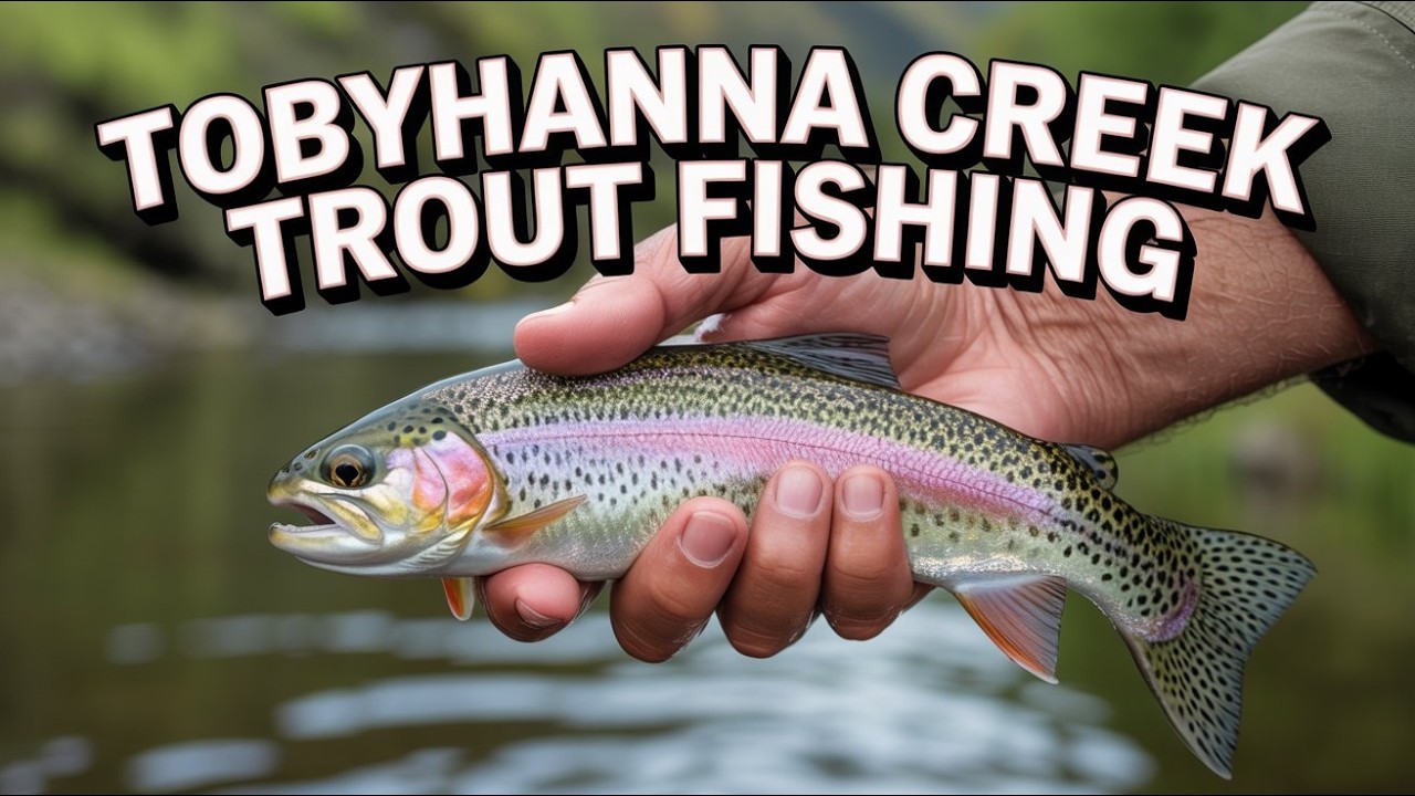 Trout Fishing Tobyhanna Creek (Pocono Mountains PA)